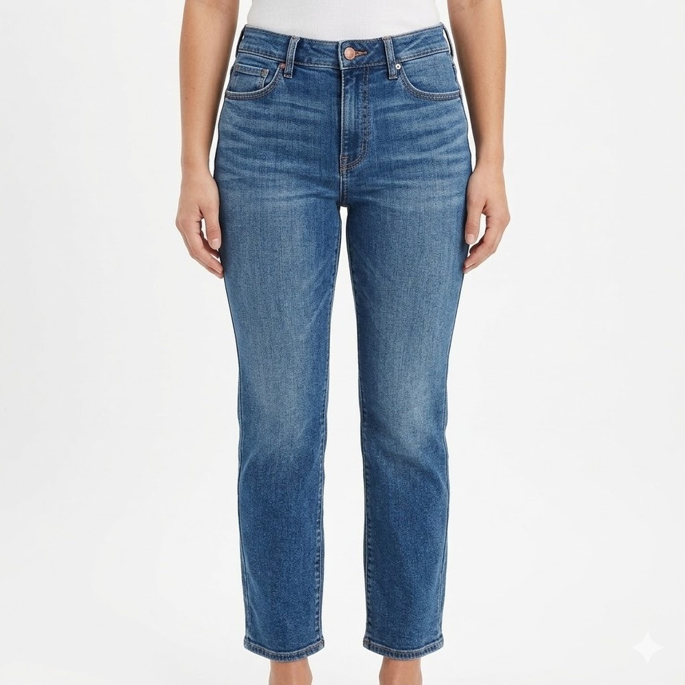 BKE Denim Nord Stretch Bootcut Jeans Women's 33x31.5 Medium Wash Y2K